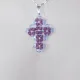 Small Cross - Noga-Silver Chain - 1